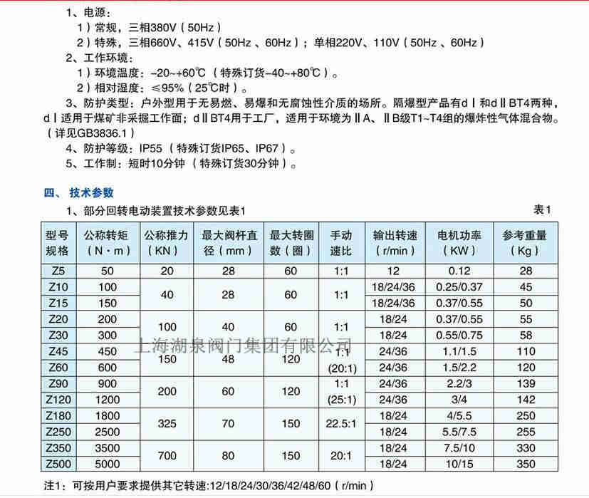 上海閥門電動(dòng)裝置DZW15-24生產(chǎn)公司